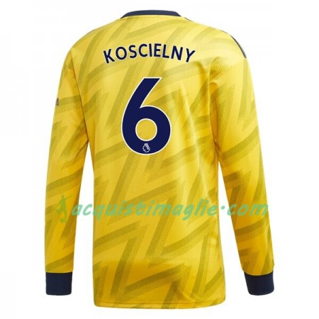 Divisa di Calcio Arsenal Laurent Koscielny 6 Trasferta 2019/2020 Manica Lunga